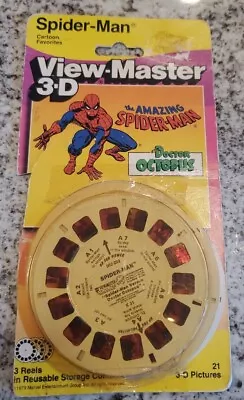 1979 Amazing Spider-Man Vs Doctor Octopus 3d View-Master 3 Reel Packet - Marvel • $18.90