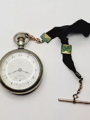 1911 Elgin Grade 317 18s 15j Silver Plated Pocket Watch • $12.50