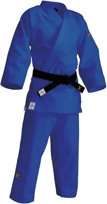 MIZUNO Judo Gi JACKET IJF Approved 22JM5A1501 Blue Size2  Brand New Japan • $218.50