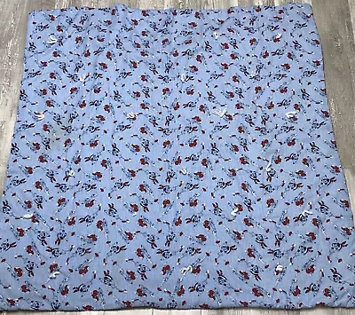 Rare Vtg 50's 60's Cowboys & Indians Western Baby Blanket Throw 42x40 • $59.99