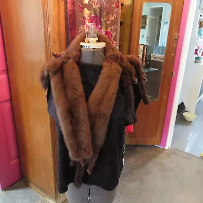 Vintage 4 Pelt Mink Fur Stole • $59.99