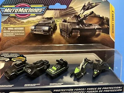 Micro Machines Series 2 #05 Protection Force Set Of 5 • $17.99