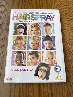 Hairspray DVD - 2007 - John Travolta / Zac Efron - Full Working Condition • £1.99