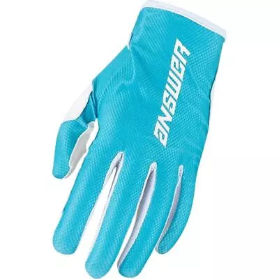 NEW Answer Ascent Astana Blue Motocross Dirt Bike Gloves • $20