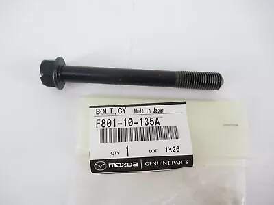 Genuine OEM Mazda F801-10-135A Engine Cylinder Head Bolt (1) • $21