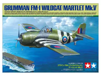 Tamiya 61126 FM-1 Wildcat/Martlet Mk.V 1/48 Model Kit - US • $39