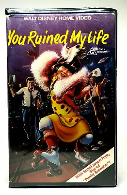 You Ruined My Life VHS PAL Rare Walt Disney EX-RENTAL Clamshell TESTED 1987 • $30