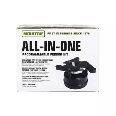 Moultrie All-in-One Timer Battery-Powered Broadcast Feeder Kit • $34.65