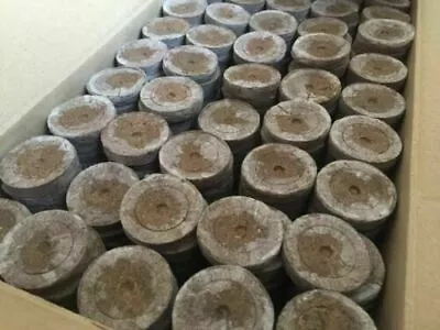 £3.75 • Buy JIFFY-7 Peat Compost Plug Seed Starter  Propagation Pellets 41x42mm. Hydroponics