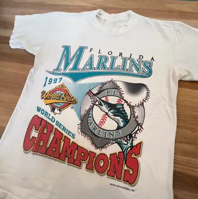 Florida Marlins Champs World Series 1997 T-shirt Gift For Fans • $21.99