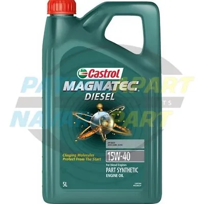 Castrol 15W40 Magnatec Diesel Engine Oil 5L (3383364) • $70