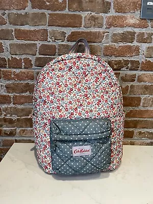 Looks Brand New Cath Kidston  Lightweight Large Quilted Backpack. • £38.95