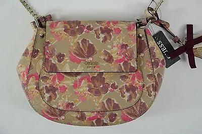 $69.99 • Buy Guess Marian Floral Crossbody Saddle Purse Handbag NEW NWT