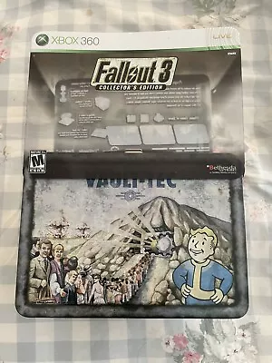 Original Fallout 3 Vault-Tec Metal Lunchbox By Fanwraps Weathered Look W DVD • $79.99