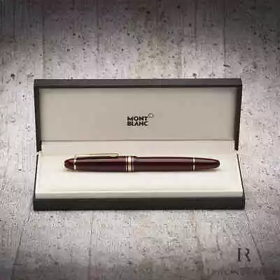 Montblanc Meisterstück Le Grand Bordeaux No 162 Rollerball Fineliner ID 13891 • $1139