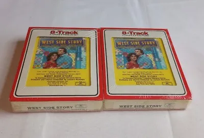 WEST SIDE STORY 8 Track Tape 1985 Sound Track Movie Cartridge NEW SEALED Pt 1 2 • $29.99