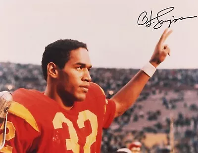 O.J. SIMPSON Signed USC TROJANS Photo • $12.95