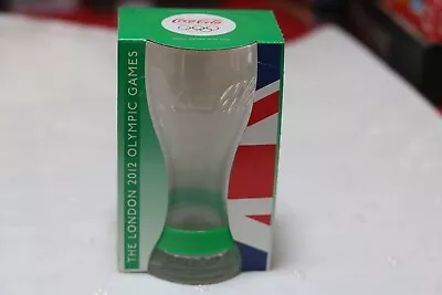 Coca Cola - London 2012 Olympics - Glass & Green Wristband - McDonalds - New • £5