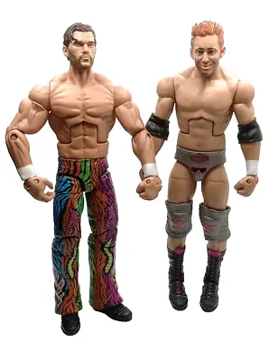 2011 WWE Mattel Elite What's My Name & Zack Ryder Action Figures *Imperfect Read • $35