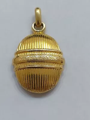 Montblanc Gold Plated Sterling Silver Charm / Pendant  • $145