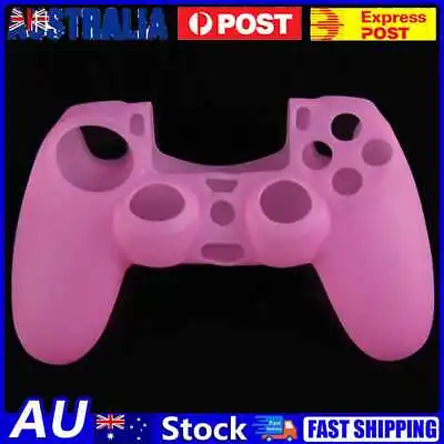 $8.32 • Buy Silicone Rubber Soft Case Skin Cover For PS4 Controller Grip Handle Pink