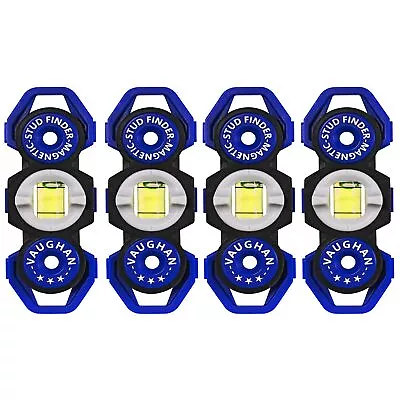 Vaughan 4 Piece Pocket Sized Magnetic Stud Finder And Level - 240277 • $44.95