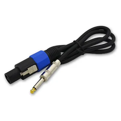 Speaker Cable 16 Gauge Wire 1/4 Male To Speakon Connector Male • $44.95