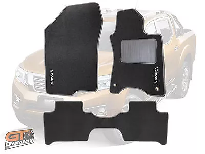 Custom Made Floor Mats For Nissan Navara D23 NP300 ST-X ST 3/2015-2020 CHARC • $134.95