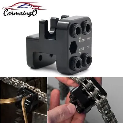 Aluminum Master Link Chain Press Tool For 520 525 530 Sideplate Motorcycle ATV • $17.29