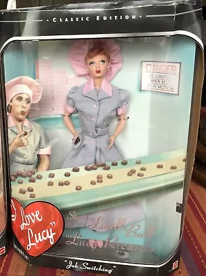 Mattel I Love Lucy Lucille Ball As Lucy Ricardo Job Switching Barbie Doll • $7.99