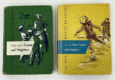 The New More Friends And Neighbors The New Basic Reader Gray Artley 1952 2.1 2.2 • $30