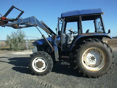 $17500 • Buy Euroleopard Ft 80HP 4X4 Farm Tractor With Front End Loader ,with Bucket And Hay 