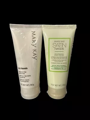 NEW & SEALED Mary Kay Satin Hands Lot Of 2 Hand Cream 3 Oz • $20