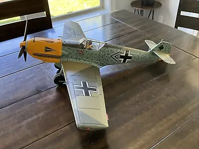 21st CENTURY TOYS ULTIMATE SOLDIER MESSERSCHMITT Me-109E-4  GERMAN FIGHTER PLANE • $75