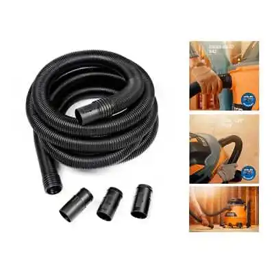 RIDGID Vacuum Hose Wet/Dry Shop Vac 2-1/2  X 13' Flexibility Locking Accessories • $34.06