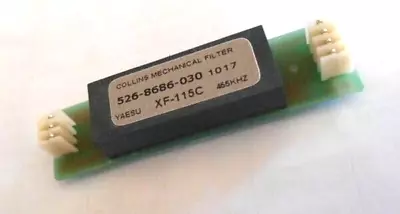 YAESU YF-122C CW NARROW FILTER XF-115C Mechanical Filter FT-817 FT-857 FT-897 • $299.99