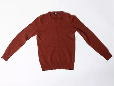 QUINCE Mongolian Cashmere Crewneck  Sweater Mens Red S Small Please Read!! • $6.99