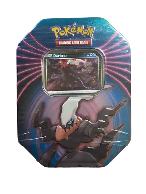 $14.95 • Buy Pokemon 2021 Knockout Tin Darkrai 3 Booster Packs Holo Vivid Voltage New Sealed