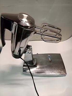 Vintage Sunbeam Chrome Mixmaster 100-86659 WORKS GREAT • $25