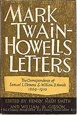 Mark Twain-Howells Letters : The Correspondence Of Samuel L. Clem • $14.68