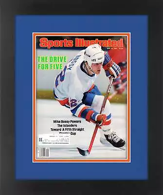 Mike Bossy New York Islanders Framed Sports Illustrated Magazine 1984 Original • $94