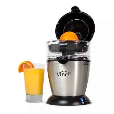 Vinci Juicer 12 Fl Oz+Dispenser Spout+Power On Light Indicator+Pulp Bin Silver • $112.06