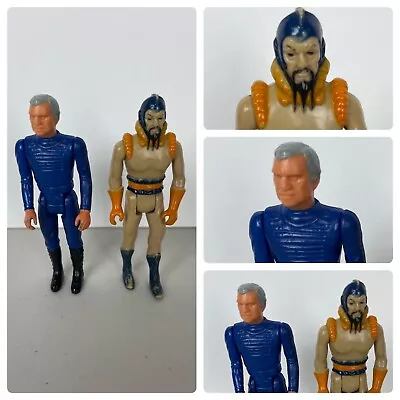 Flash Gordon Ming The Merciles Battlestar Galactica Commander Adama Figures • $25