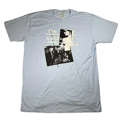 The Smiths Hatful Of Hollow Baby Blue T-Shirt Sz XL Morrissey The Queen Is Dead • $39.99