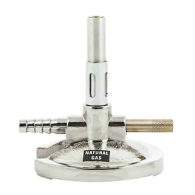 Micro Bunsen Burner - Natural Gas - Flame Stabilizer - Eisco Labs • $27.99