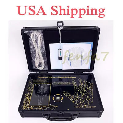 NEW 6TH 4.7.0 Black HandTouch Quantum Magnetic Resonance Body Analyzer • $86