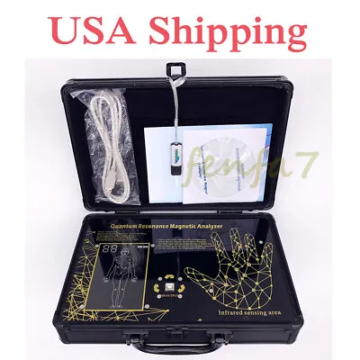 Promotion 6TH 4.7.0 Black HandTouch Quantum Magnetic Resonance Body Analyzer • $85