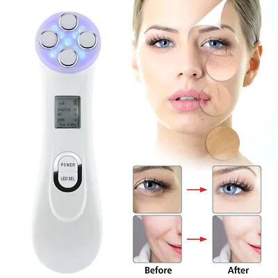 Anti-Aging Facial Skin Lifting Wrinkle Removal Device RF Radio Frequency Machine • £16.45