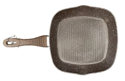 £13.95 • Buy Non Stick Grill Frying Pan Marble Coated BBQ Omelette Kitchen Cookware 28cm NEW