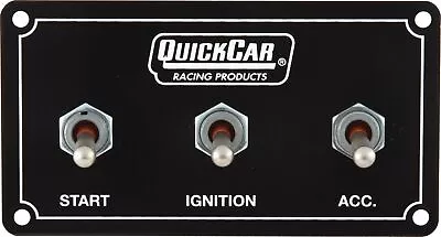 QUICKCAR RACING PRODUCTS Extreme 3 Switch Panel 50-720 Dunebuggy & VW • $111.99